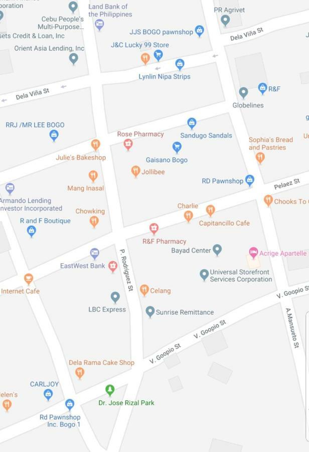 Acrige Apartelle 2-4 Pax Queen @ Heart Of Bogo City Banban Екстериор снимка